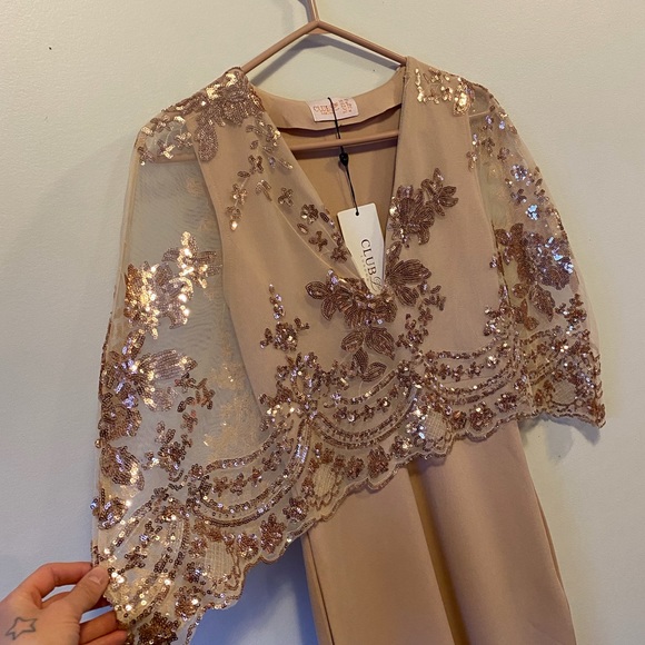 Free WP 🌟 Asos sequined cap dress - Picture 10 of 11